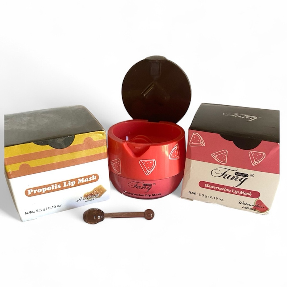 5/$25 Watermelon & Honey 2pc  Lip Mask Set over night use